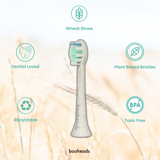 *PREORDER* Sonibio - Plant Based Electric Toothbrush Heads Compatible with Sonicare* 4PK